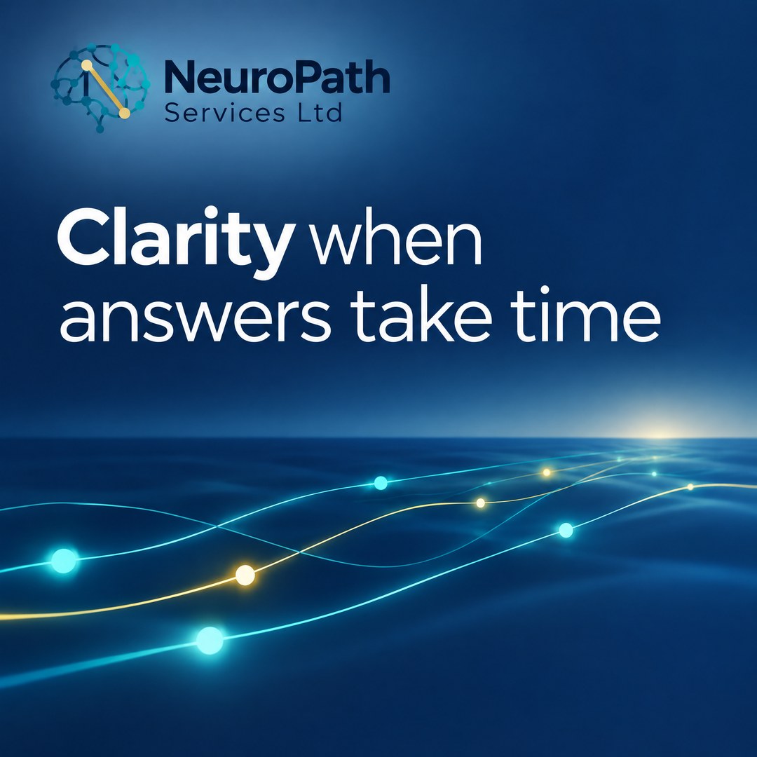 NeuroPath editorial visual for Why clear communication matters when assessment questions remain open